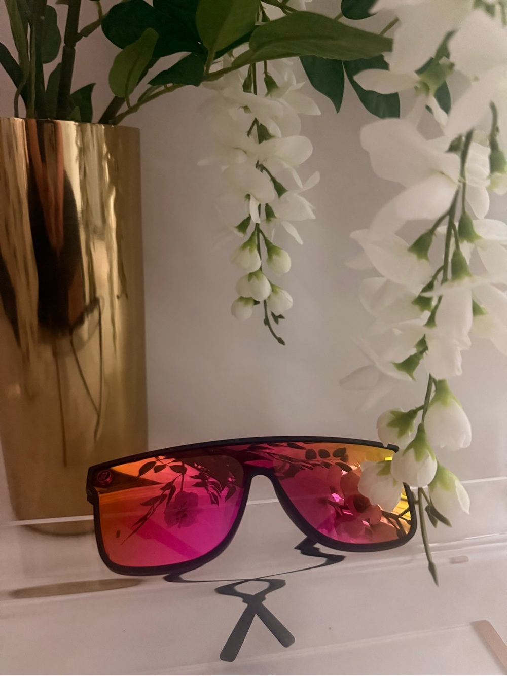 Blenders SciFi Midnight Emma Pink Polarized Rave Sunglasses